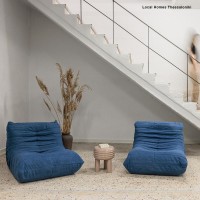 Σκαμπό μεταλλικό γυαλιστερό Nextdeco μπεζ Y37x32x32εκ.