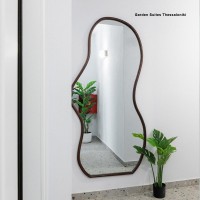 Καθρέφτης επιτοίχιος Nextdeco ξύλο βελανιδιάς 90x180εκ.