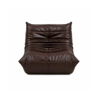 Πολυθρόνα Nextdeco Togo eco leather καφέ Υ70x97x85εκ.