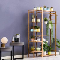 Κρεμάστρα ράγα οργάνωσης ρούχων Nextdeco μπαμπού Υ145x123x30εκ.