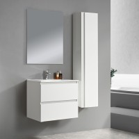 Σετ μπάνιου Nextdeco Avra white συναρμολογημένο
