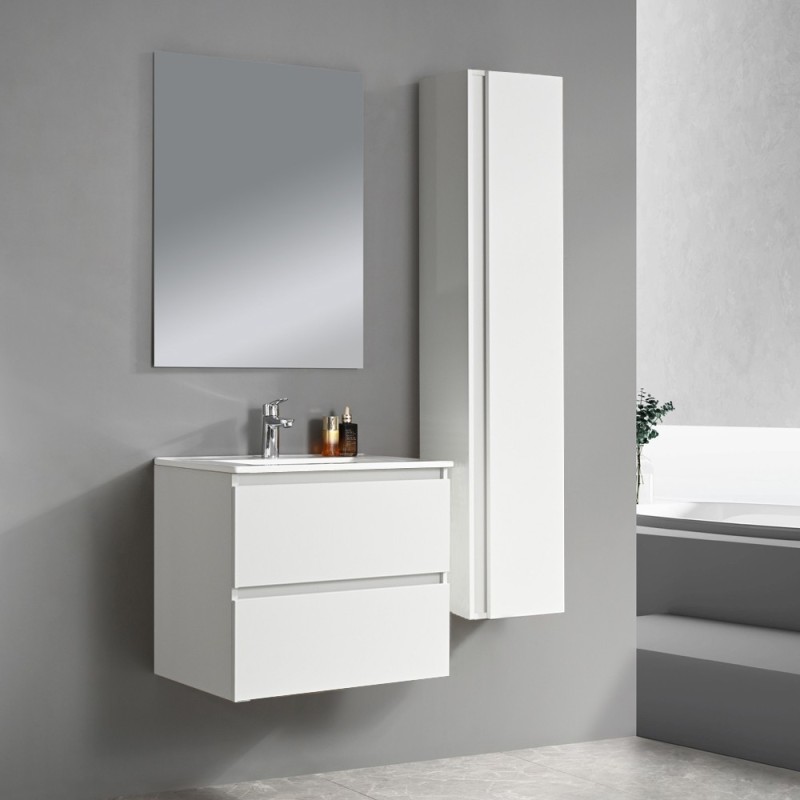 Σετ μπάνιου Nextdeco Avra white συναρμολογημένο