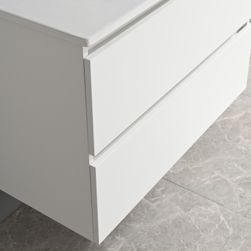 Σετ μπάνιου Nextdeco Avra white συναρμολογημένο
