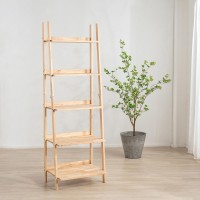 Ραφιέρα Nextdeco Natural μασίφ ξύλο Y180x60x45εκ.