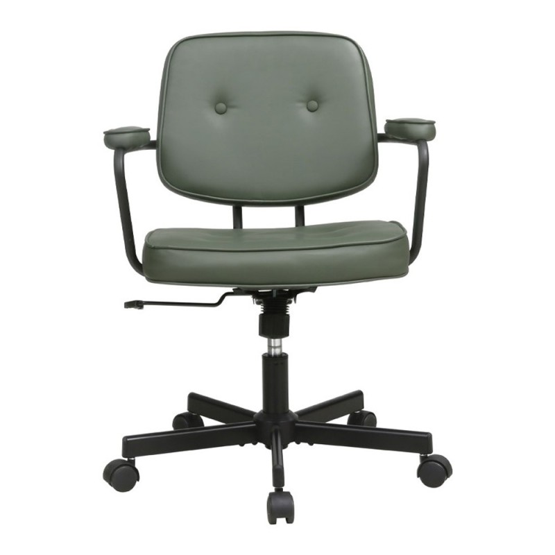 Καρέκλα γραφείου Nextdeco πράσινη Υ77-87x62.5x60,5εκ