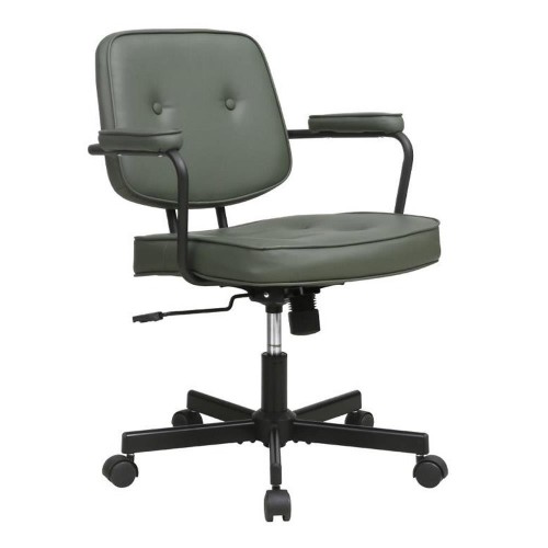 Καρέκλα γραφείου Nextdeco πράσινη Υ77-87x62.5x60,5εκ,