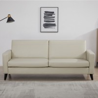 Καναπές κρεβάτι τριθέσιος Nextdeco Soho ανοιχτό γκρι Υ81x201x90εκ.