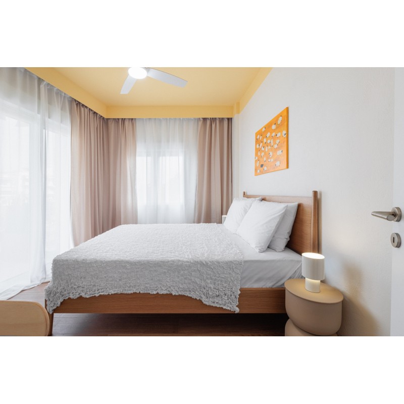 Κρεβάτι διπλό Nextdeco μασίφ ξύλο δρυός Υ110x157x210εκ.