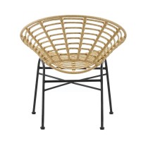 Πολυθρόνα Nextdeco Helios rattan Υ75x70x60εκ.