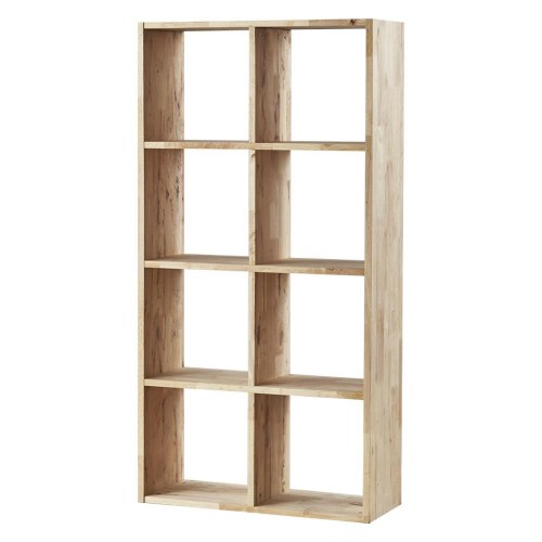 Ραφιέρα Nextdeco Natural μασίφ ξύλο Υ145×73,4×30εκ.