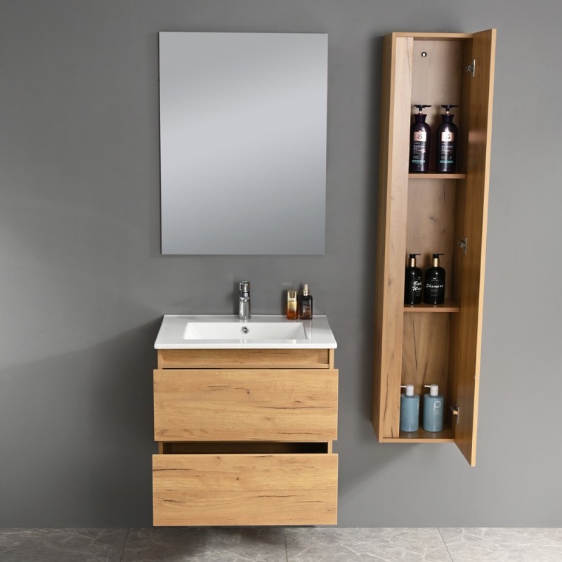Σετ μπάνιου Nextdeco Avra wood συναρμολογημένο