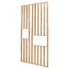 Διαχωριστικό χώρου Nextdeco Natural μασίφ ξύλο Υ240×150×10εκ.