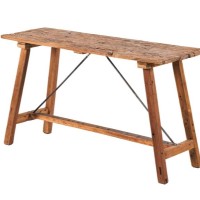 Κονσόλα Nextdeco Tribeca ανακυκλωμένο ξύλο teak - mahoni Υ80x100x40εκ.