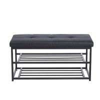 Παγκάκι παπουτσοθήκη Nextdeco Urban Υ50x100x40εκ.