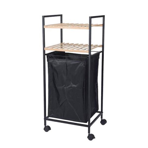 Καλάθι απλύτων Nextdeco με 2 ράφια 40lt Y89,5x38x32,5εκ.