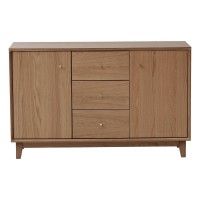 Μπουφές Nextdeco μασίφ ξύλο δρυός Υ75x120x40εκ.