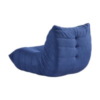 Compressed Nextdeco πολυθρόνα Togo μπλε Υ70x85x103εκ.