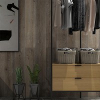 Κρεμάστρα οργάνωσης ρούχων Nextdeco με δύο συρτάρια Υ190x85x45εκ