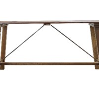 Κονσόλα Nextdeco Tribeca ανακυκλωμένο ξύλο teak - mahoni Υ80x100x40εκ.