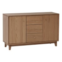 Μπουφές Nextdeco μασίφ ξύλο δρυός Υ75x120x40εκ.