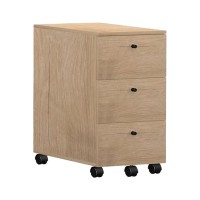 Συρταριέρα ξύλινη Nextdeco με ρόδες Υ68x35x50εκ.