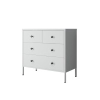 Συρταριέρα μεταλλική Nextdeco με 4 συρτάρια Υ82x83x40εκ.
