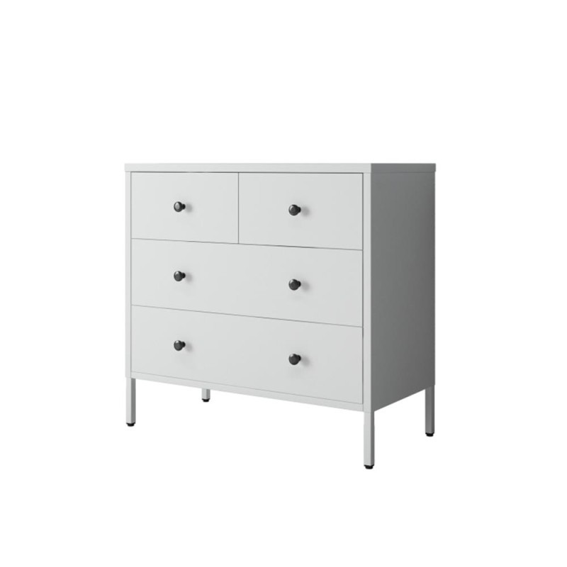Συρταριέρα μεταλλική Nextdeco με 4 συρτάρια Υ82x83x40εκ.