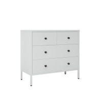Συρταριέρα μεταλλική Nextdeco με 4 συρτάρια Υ82x83x40εκ.
