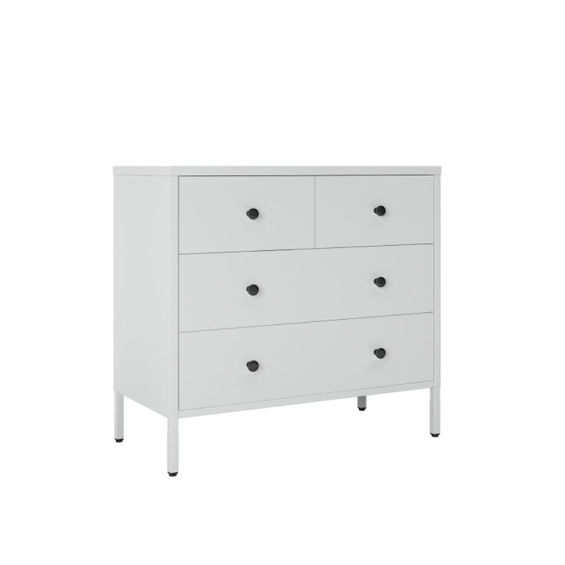 Συρταριέρα μεταλλική Nextdeco με 4 συρτάρια Υ82x83x40εκ.