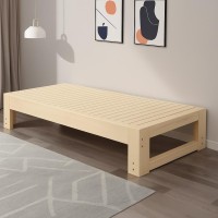 Κρεβάτι Nextdeco επεκτεινόμενο μονό - διπλό μασίφ ξύλο πεύκο Υ40x200x90-160εκ.