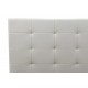 Κρεβάτι Roi pakoworld διπλό 160x200 PU λευκό ματ + αποθηκευτικό χώρο με ανατομικές τάβλες