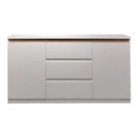 Μπουφές Chiemo pakoworld λευκό 160x40x93.6εκ