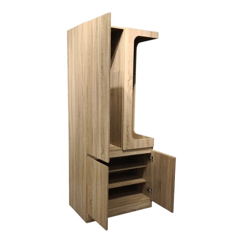 Έπιπλο εισόδου Feby pakoworld  sonoma 80x50.5x190εκ