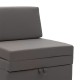 Πολυθρόνα κρεβάτι Lyric pakoworld με αποθηκευτικό χώρο ύφασμα γκρί 86x101x87εκ