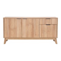 Μπουφές Hamea pakoworld mdf σε φυσική απόχρωση 150x39,5x73εκ