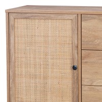 Μπουφές Oslo pakoworld σε sonoma απόχρωση 85x39x79εκ