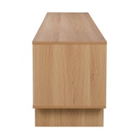 Έπιπλο τηλεόρασης Jenfia pakoworld mdf σε φυσική απόχρωση 180x39x45,5εκ