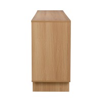 Μπουφές Jenfia pakoworld mdf σε φυσική απόχρωση 150x39x75,5εκ