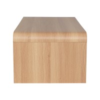 Τραπέζι σαλονιού Kelba pakoworld mdf σε φυσική απόχρωση 100x50x35,5εκ