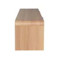 Έπιπλο τηλεόρασης Anfen pakoworld mdf σε φυσική απόχρωση 160x39x40,5εκ