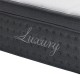Στρώμα Luxury pakoworld pocket spring+gel memory foam+latex διπλής όψης aloe vera 34-36cm 150x200εκ