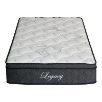 Στρώμα Legacy pakoworld pocket spring μονής όψης roll pack με ενσωματωμένο ανώστρωμα 23-25cm 100x200εκ
