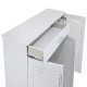 Παπουτσοθήκη-ντουλάπι SANTE pakoworld 30 ζεύγων χρώμα λευκό 120x37x123εκ