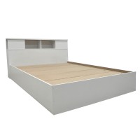 Κρεβάτι OLYMPUS pakoworld σε λευκή απόχρωση 140x200εκ