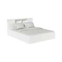 Κρεβάτι OLYMPUS pakoworld σε λευκή απόχρωση 140x200εκ