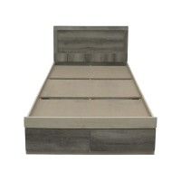Κρεβάτι μονό Olympus pakoworld με συρτάρι castillo toro 100x200εκ