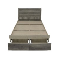 Κρεβάτι μονό Olympus pakoworld με συρτάρι castillo toro 100x200εκ