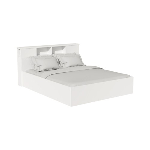 Σετ Κρεβατοκάμαρας Olympus White με Κρεβάτι 140x200εκ Σετ 3τεμ