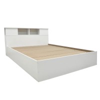 Σετ Κρεβατοκάμαρας Olympus White με Κρεβάτι 140x200εκ Σετ 3τεμ
