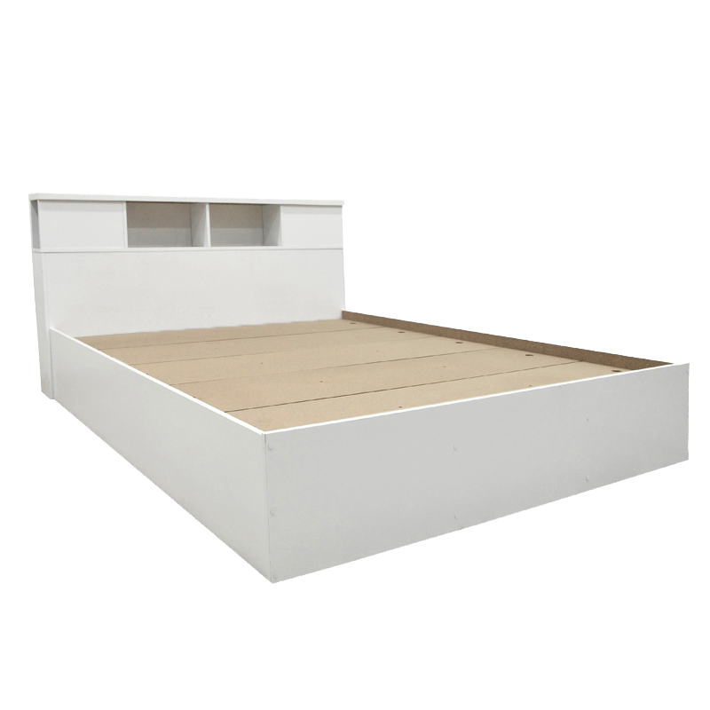 Σετ Κρεβατοκάμαρας Olympus White με Κρεβάτι 140x200εκ Σετ 3τεμ